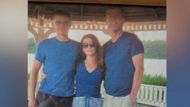 Casap with his deceased parents (Image Source: NBC News)
